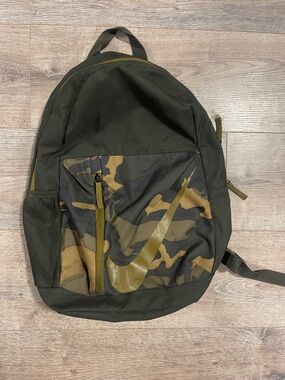 Nike Olive Camo Backpack
